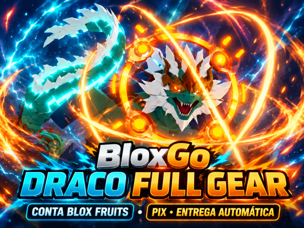 🐉 Draco Full Gear • Conta Blox Fruits