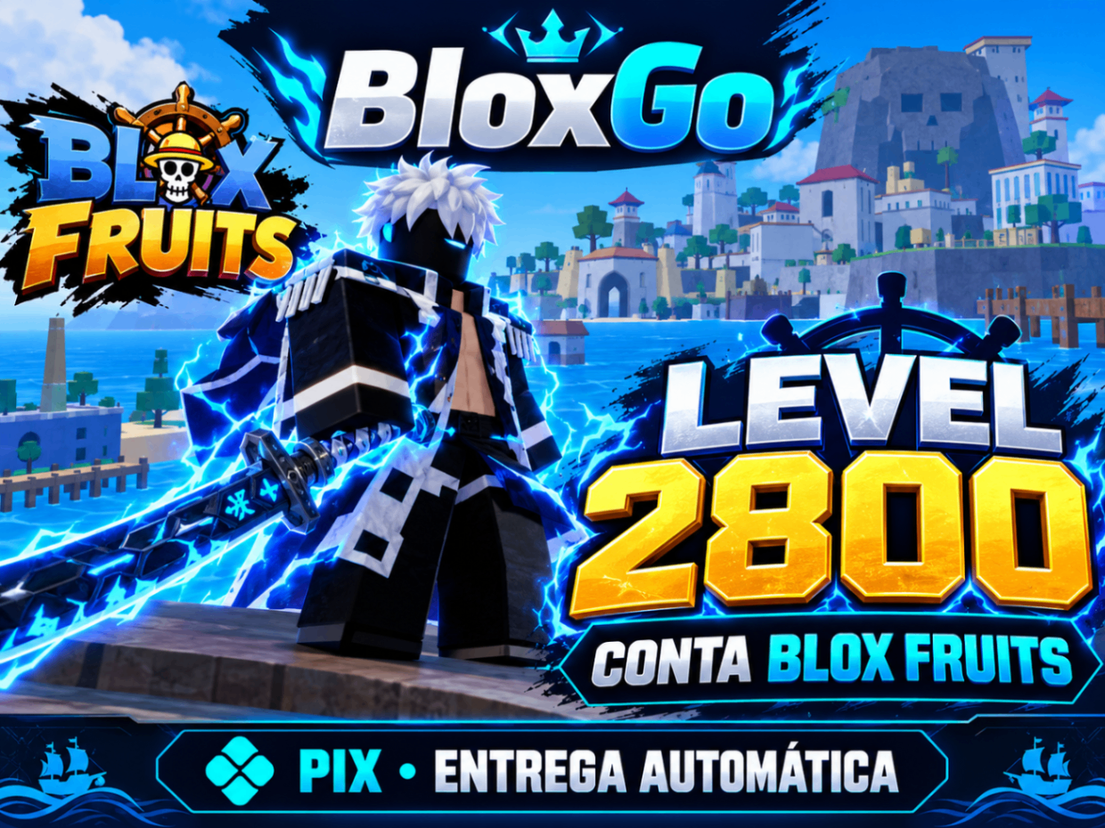 🚀 Level 2800 • Conta Blox Fruits